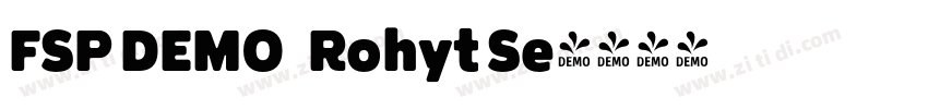 FSP DEMO   Rohyt Se字体转换